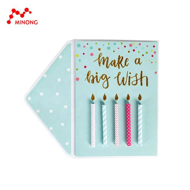 Candles Happy Birthday Cards